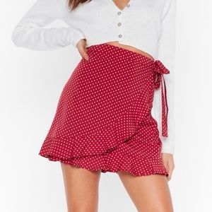 Nasty Gal Wrap Skirt